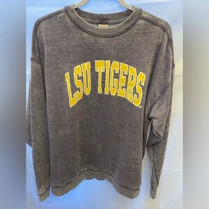LSU Tigers Gray Sweatshirt